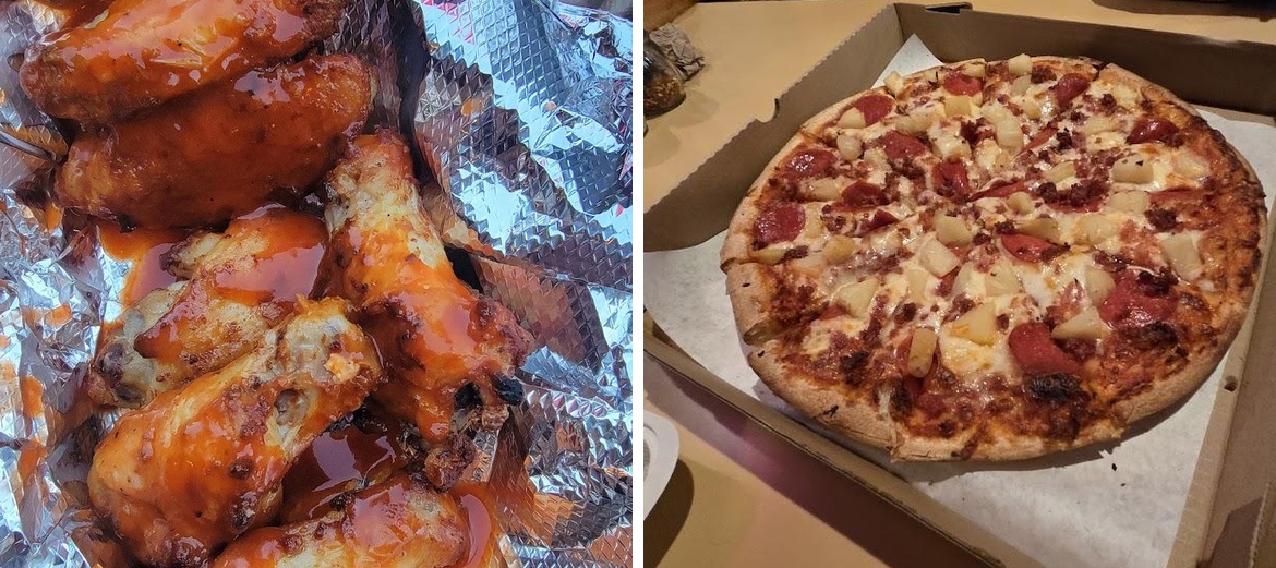 Road House Pizza Menu