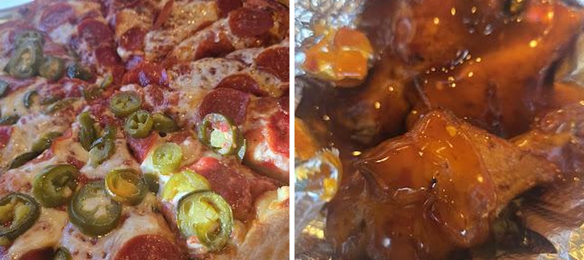 Road House Pizza Menu