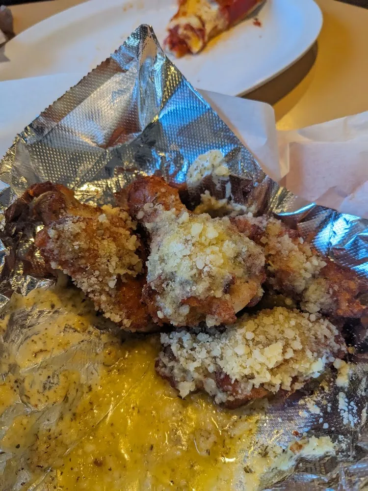 Garlic Lemon Chicken Wings