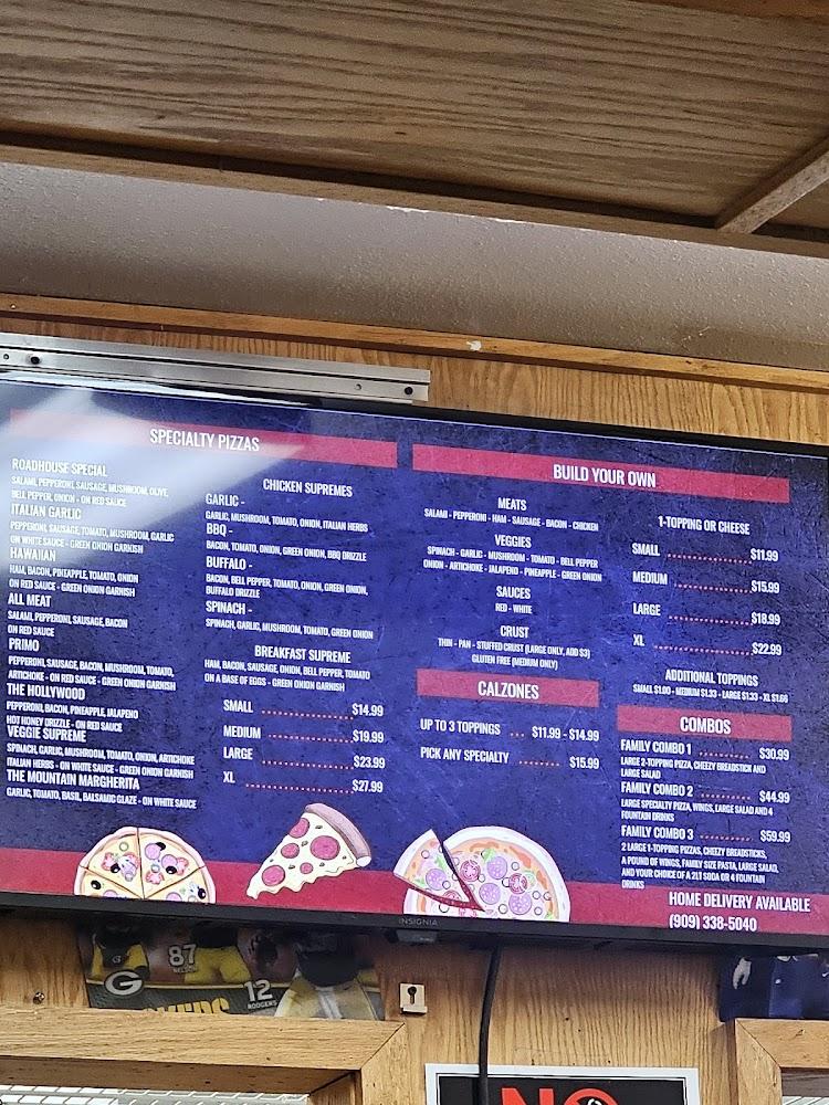 Road House Pizza Menu image 1