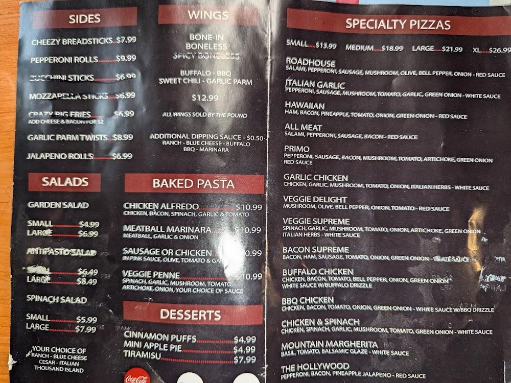 Road House Pizza Menu image 4